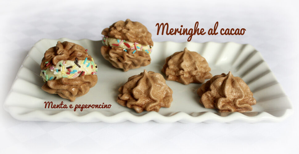 Meringhe al cacao