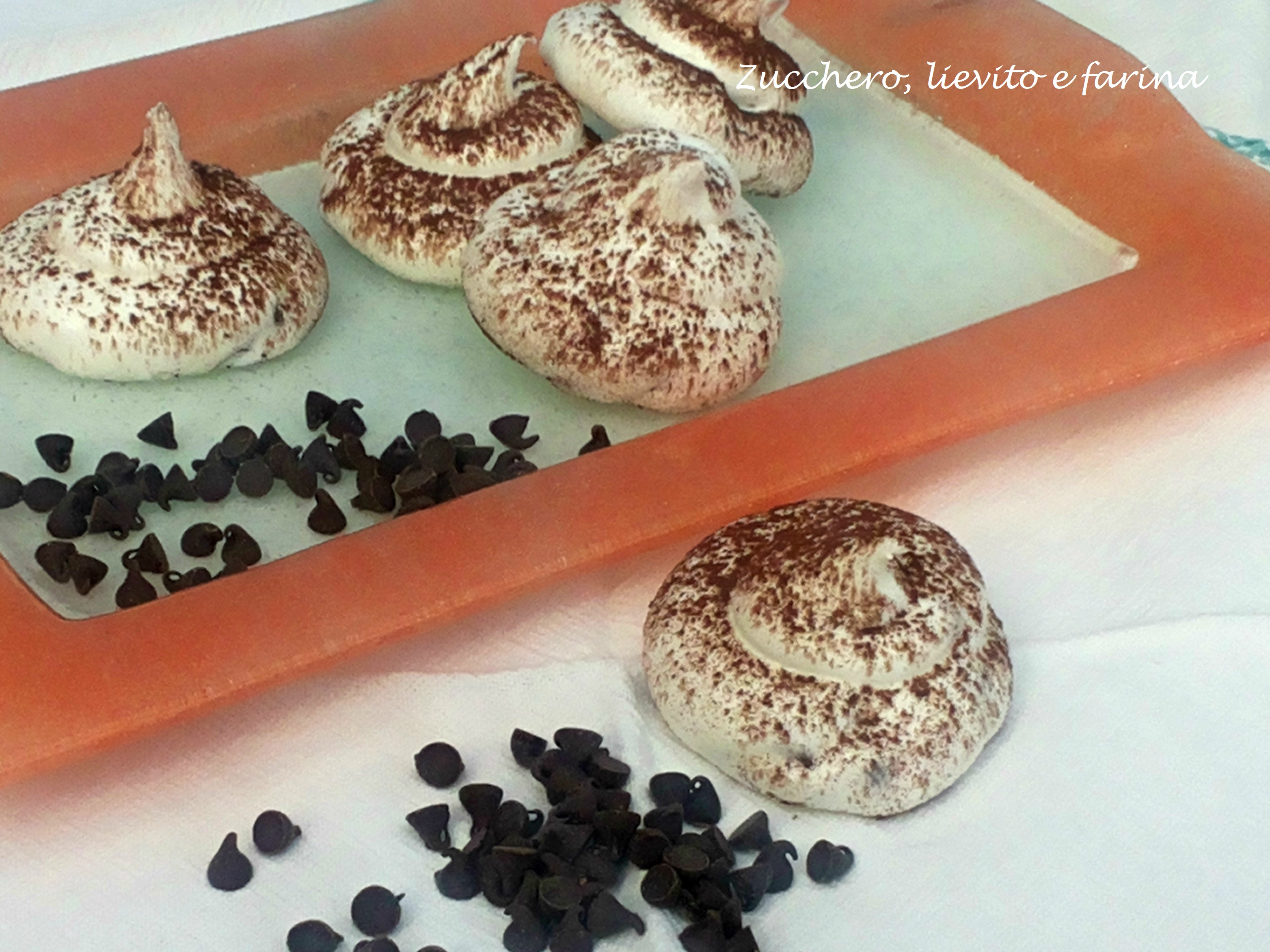 Meringhette al cioccolato