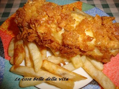 Merluzzo fritto in crosta croccante