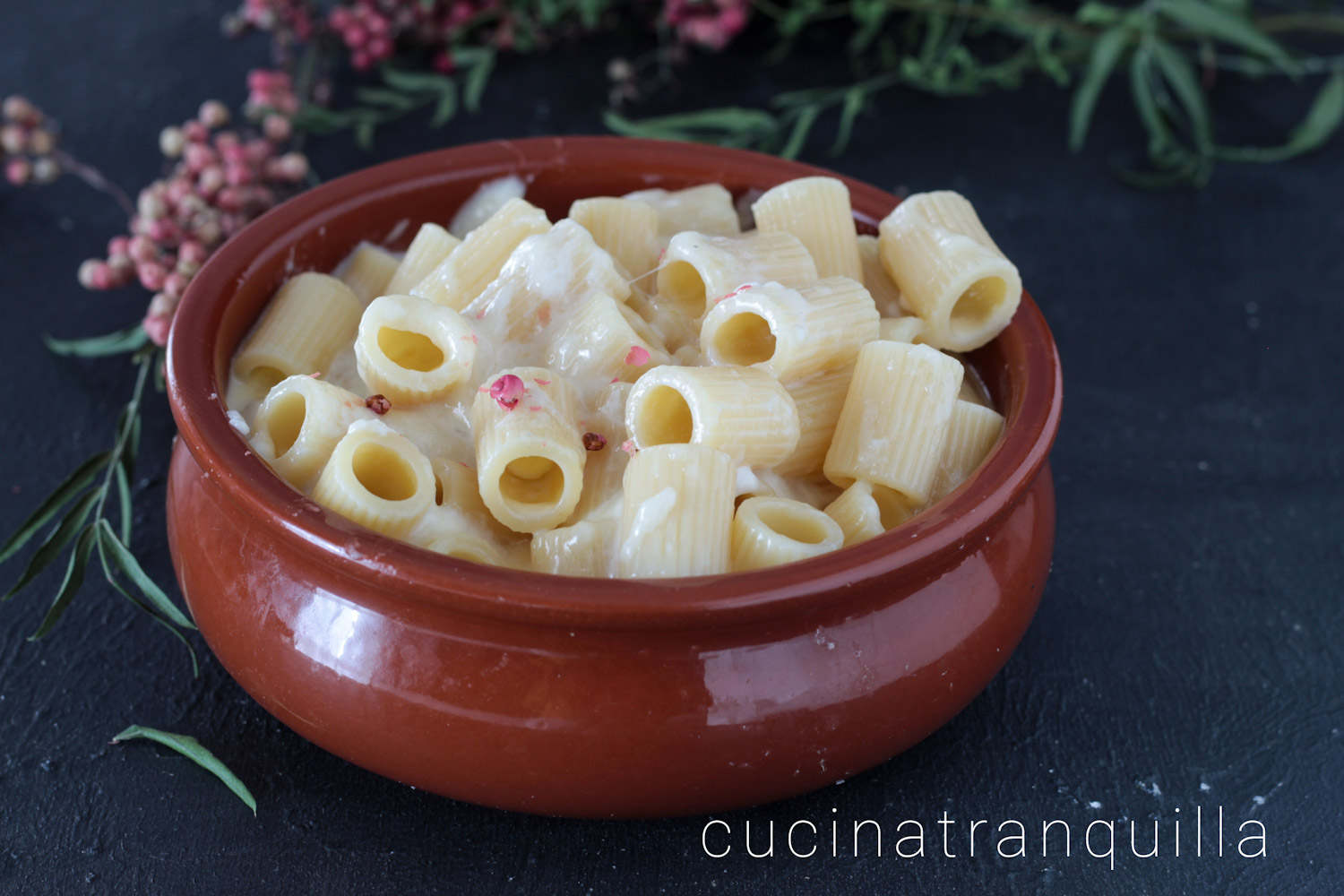 Mezze maniche ai 4 formaggi