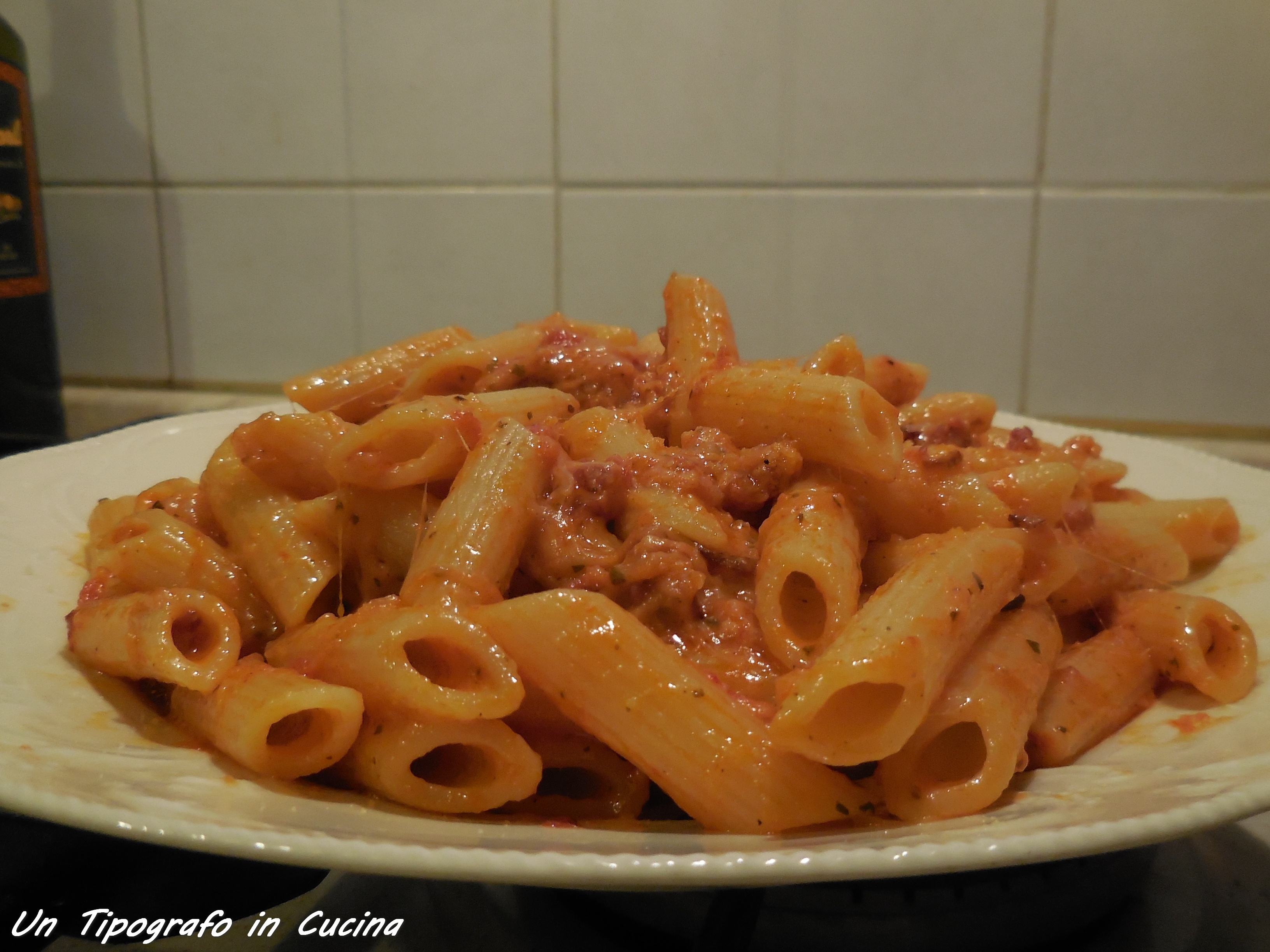 Mezze penne alla pizzaiola…