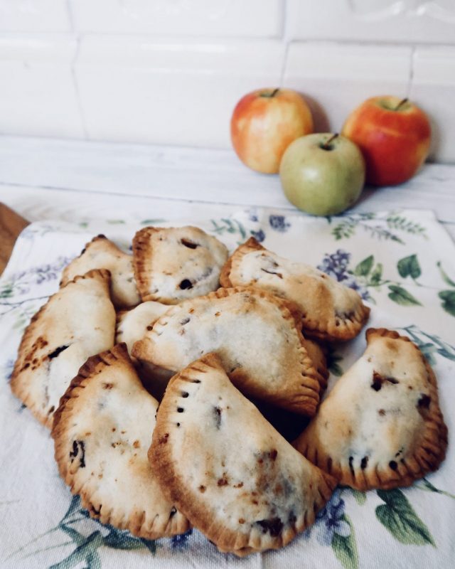 Mezzelune di strudel di mele