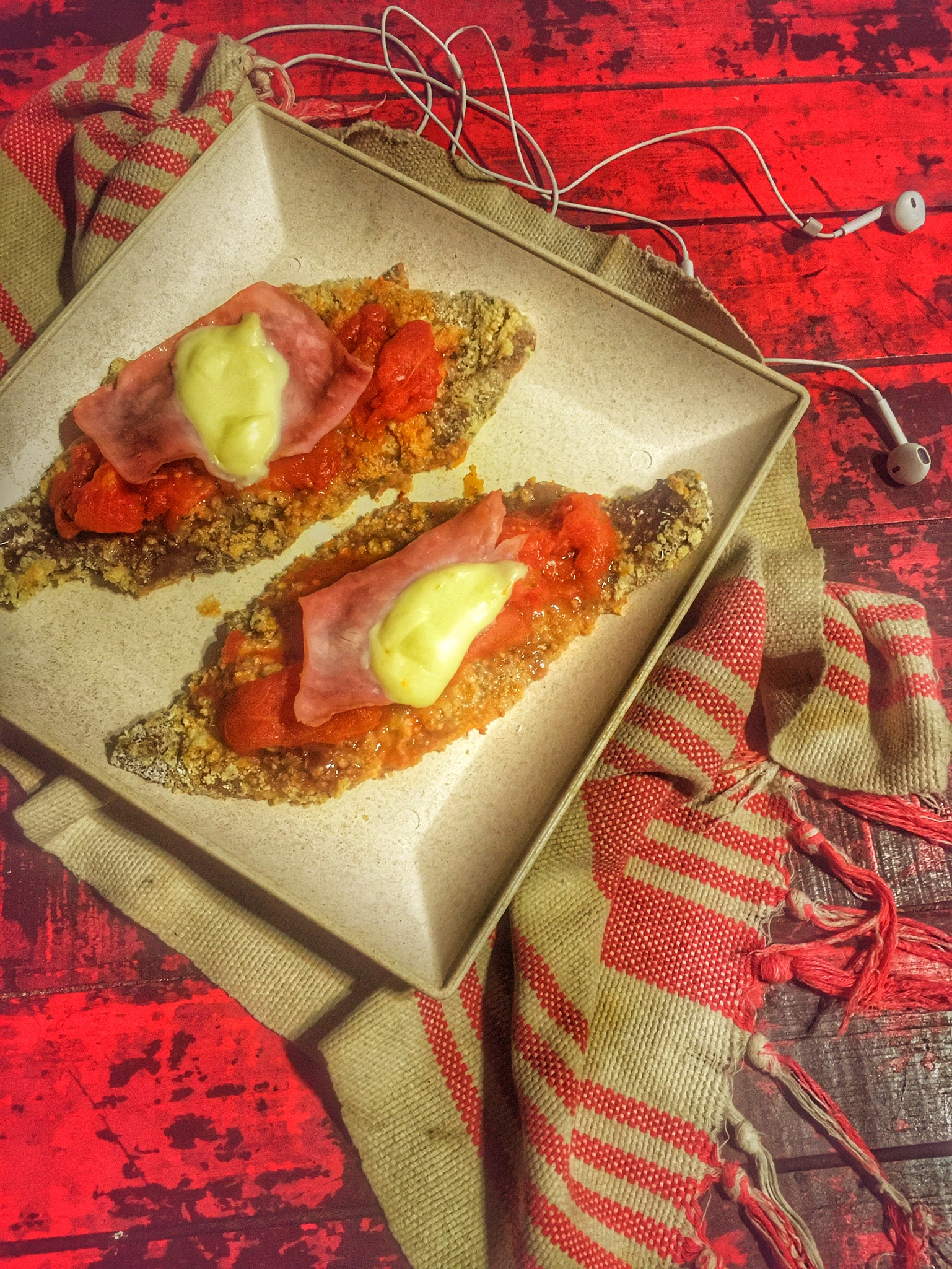 Milanesa a la napolitana (argentina)