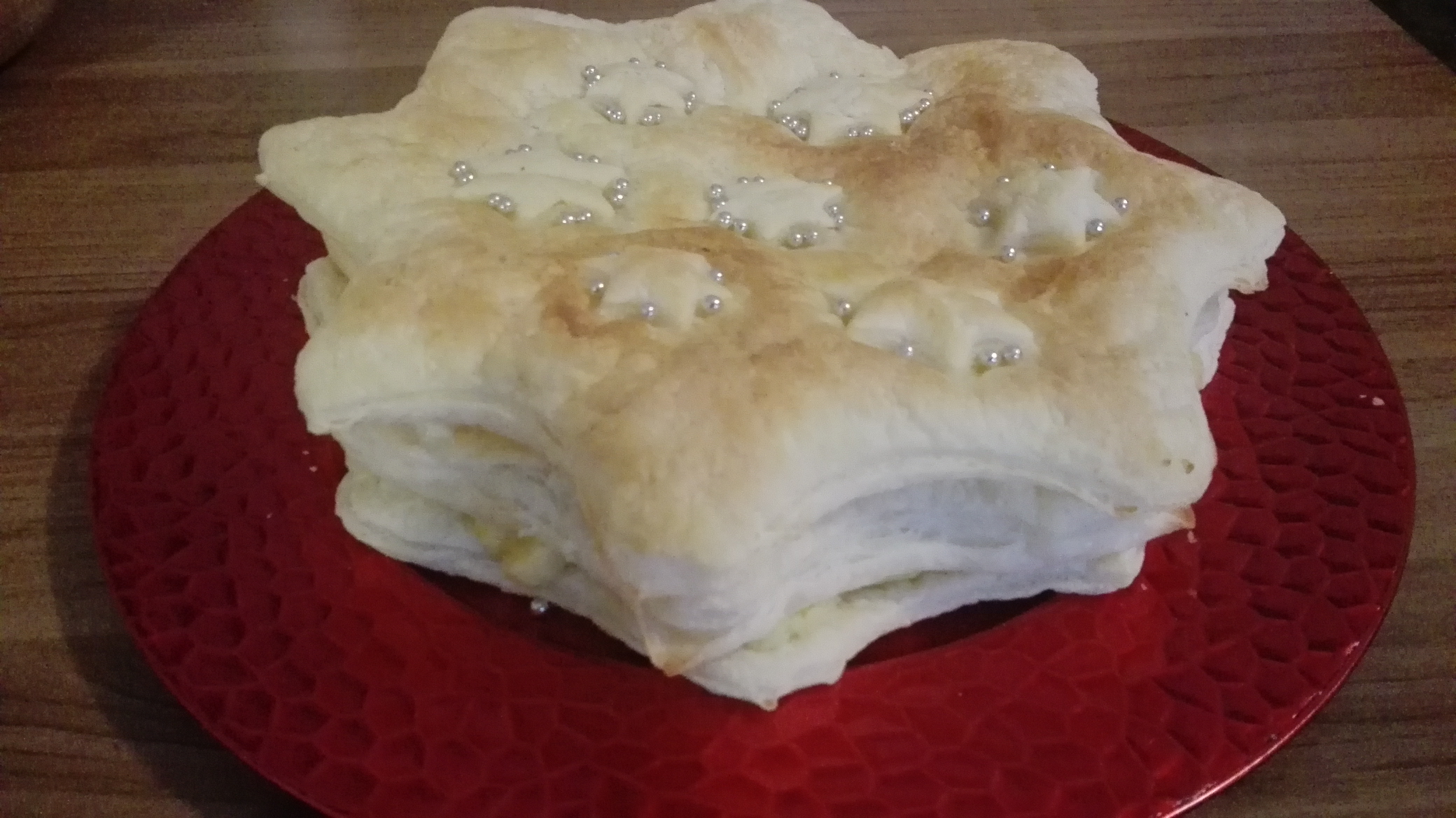 Millefoglie alla crema di arancia