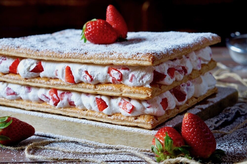 Millefoglie alle fragole