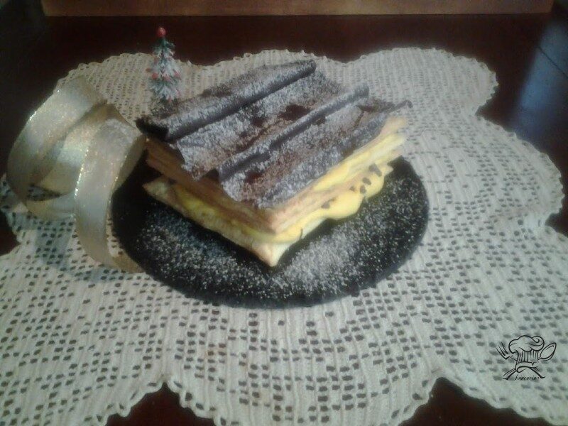 Millefoglie allo zabaione