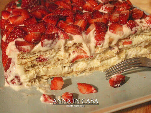 Millefoglie con crema mascarpone e fragole – repost