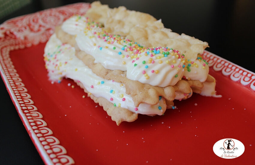 Millefoglie di carnevale