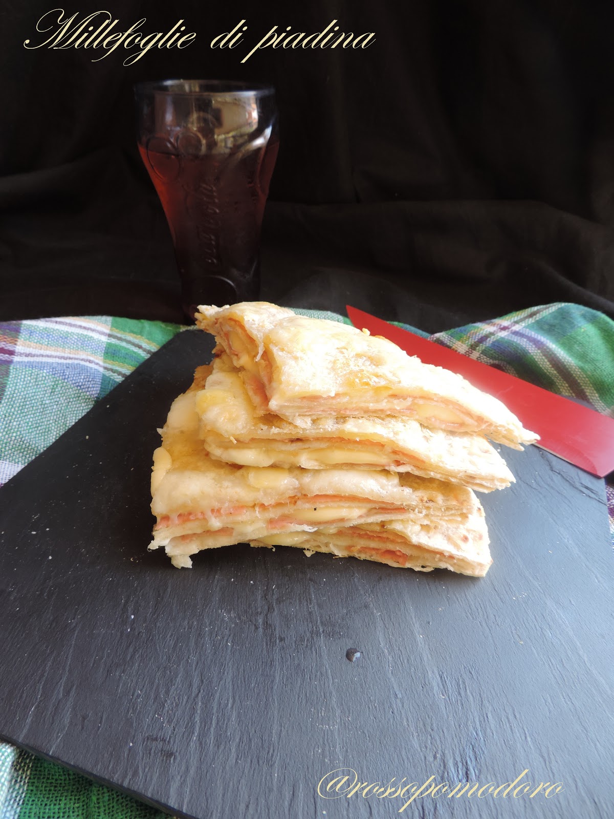 Millefoglie di piadina