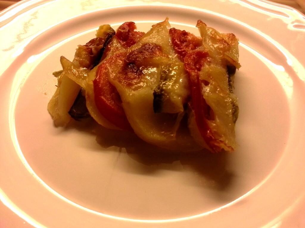 Millefoglie di verdure al forno