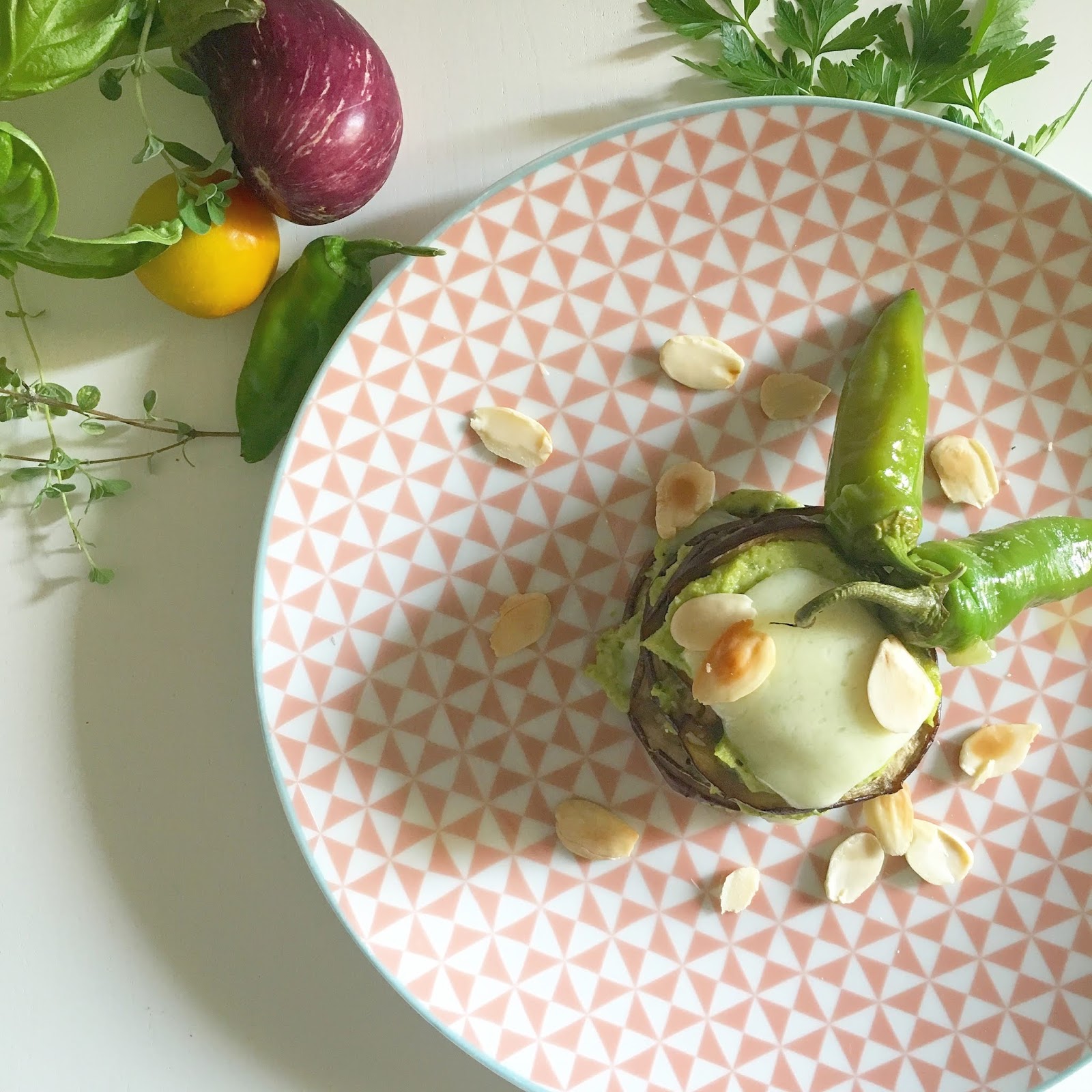 Millefoglie vegetariana