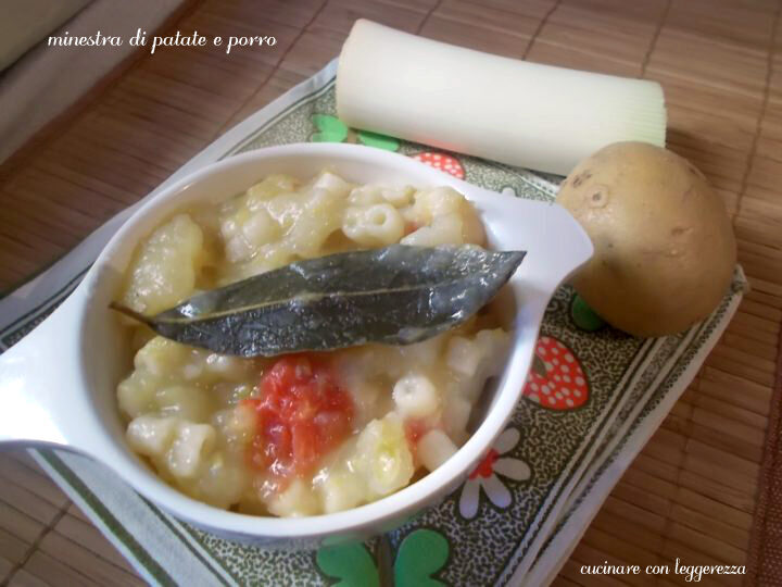 Minestra di patate e porro