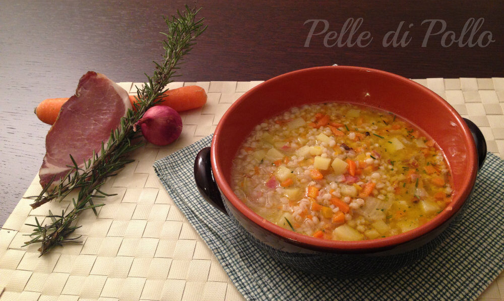 Minestra d’orzo dell’alto adige