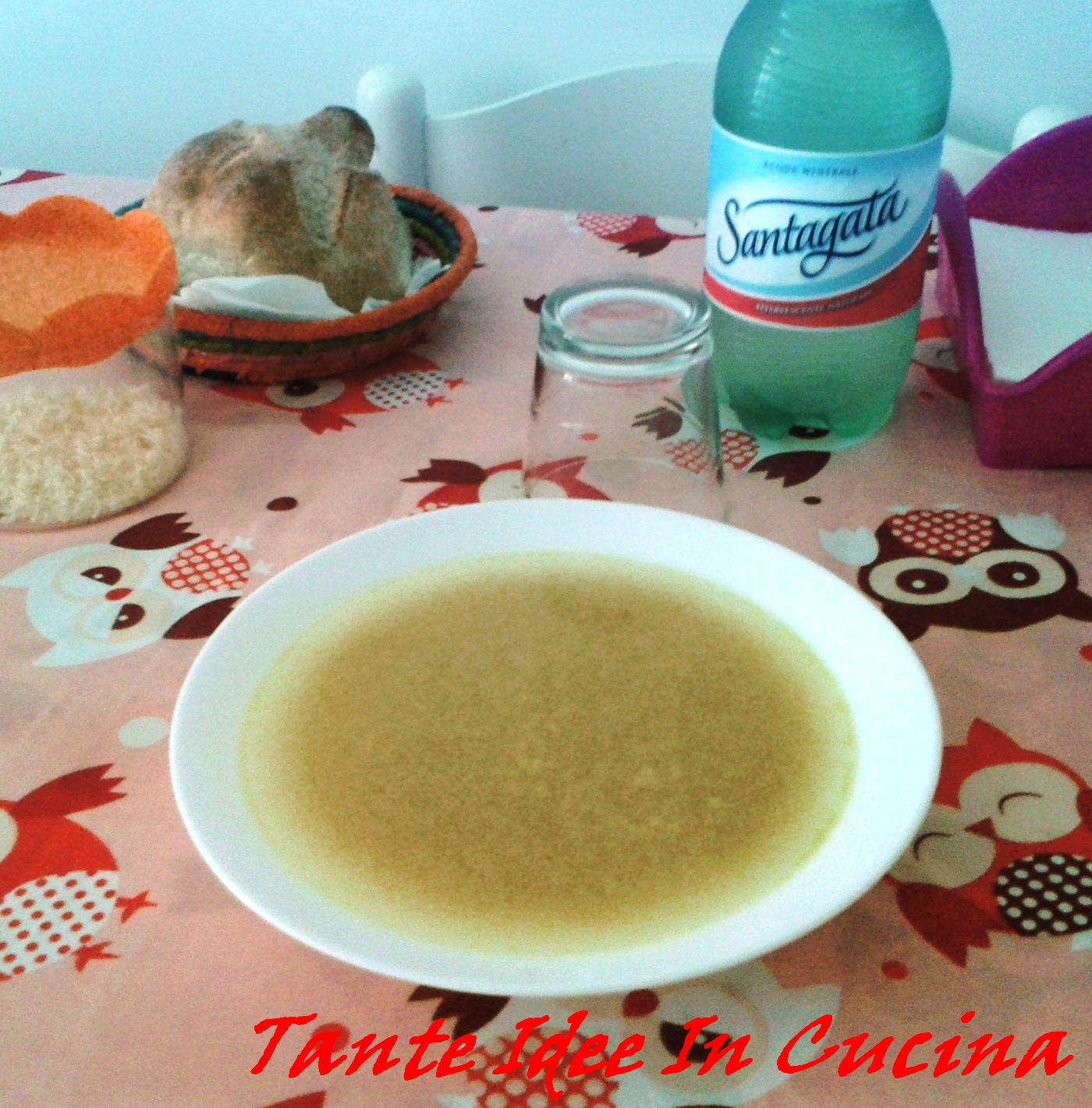 Minestrina in brodo di pollo