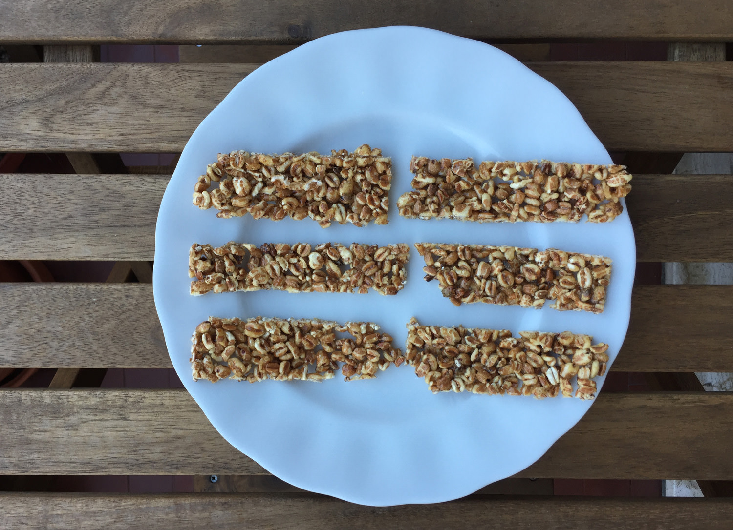 Mini barrette di farro soffiato