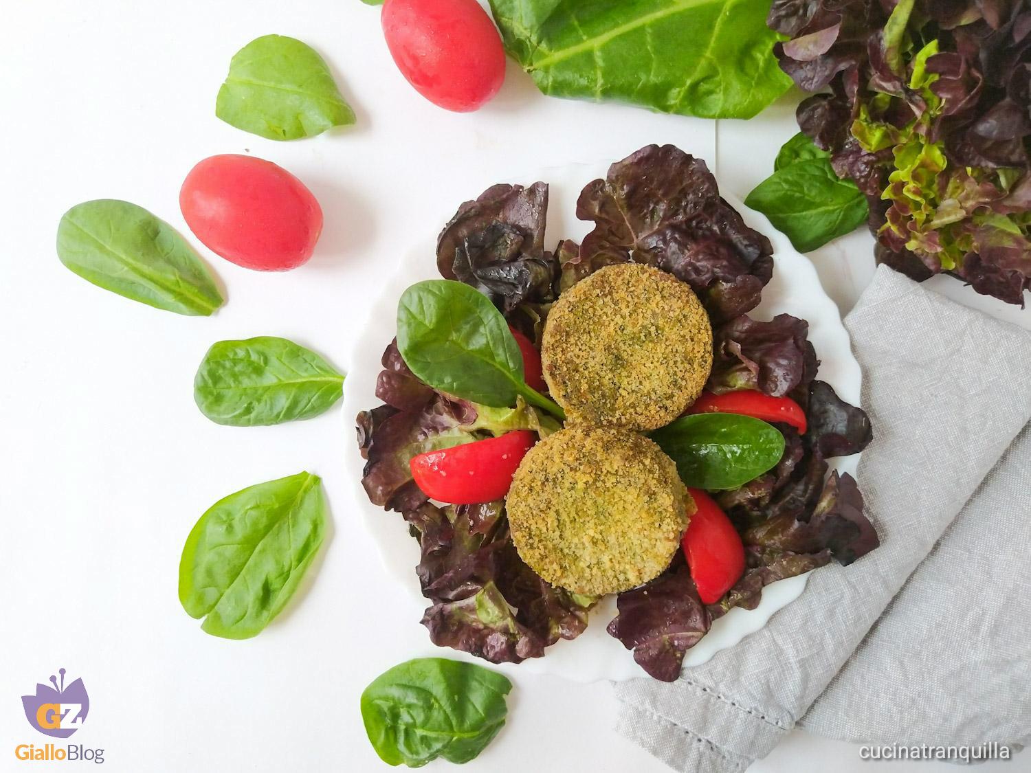 Mini burger di spinaci