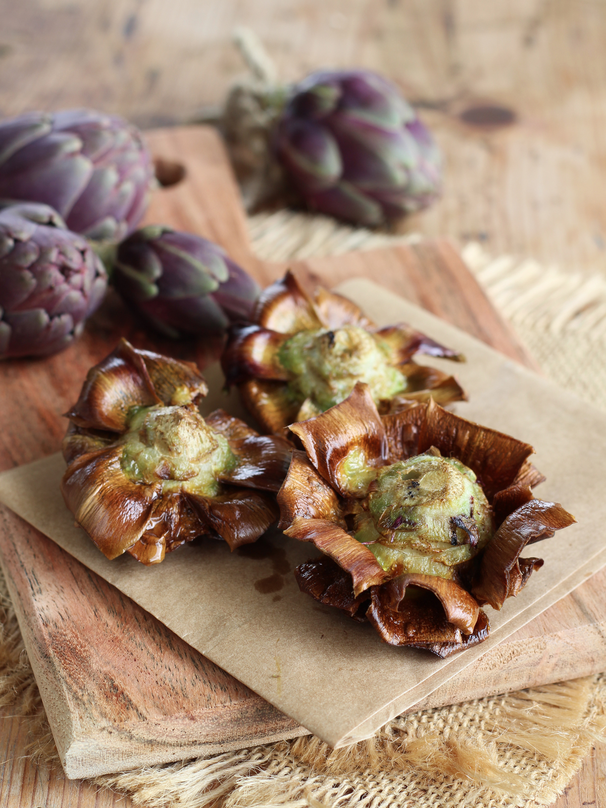 Mini carciofi alla giudia