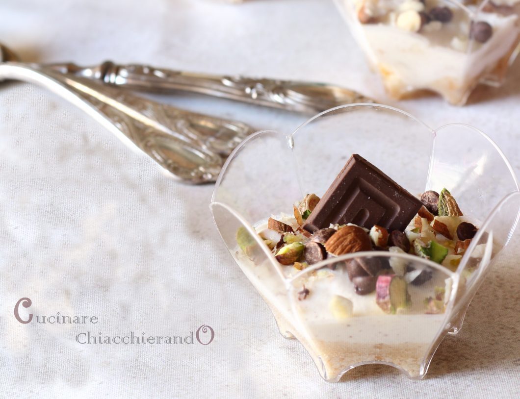 Mini cheesecake alla vaniglia