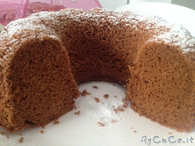 Mini chiffon cake al cacao