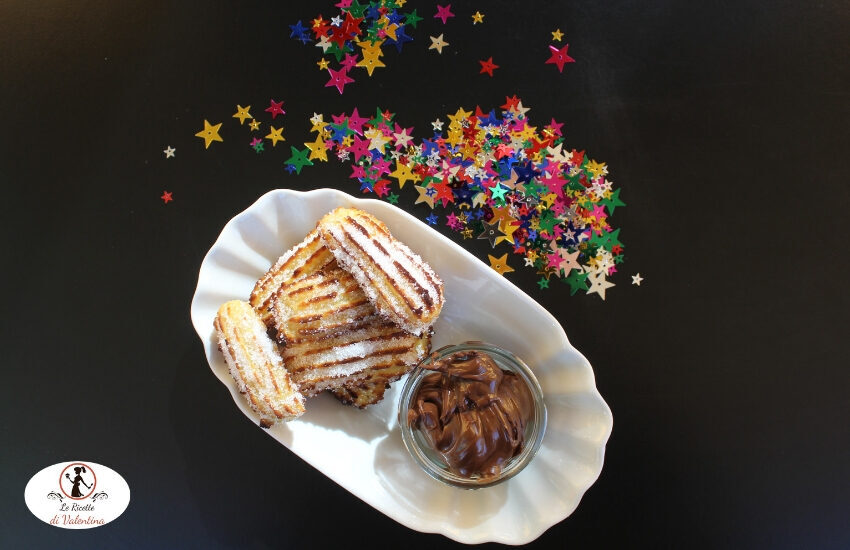 Mini churros con la friggitrice ad aria