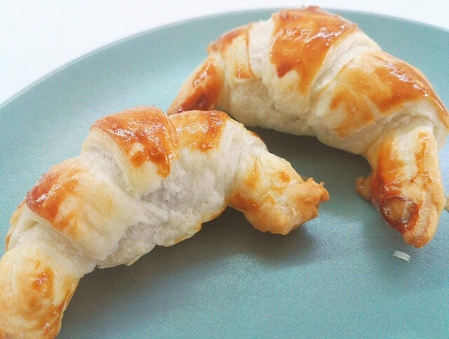 Mini cornetti con nutella