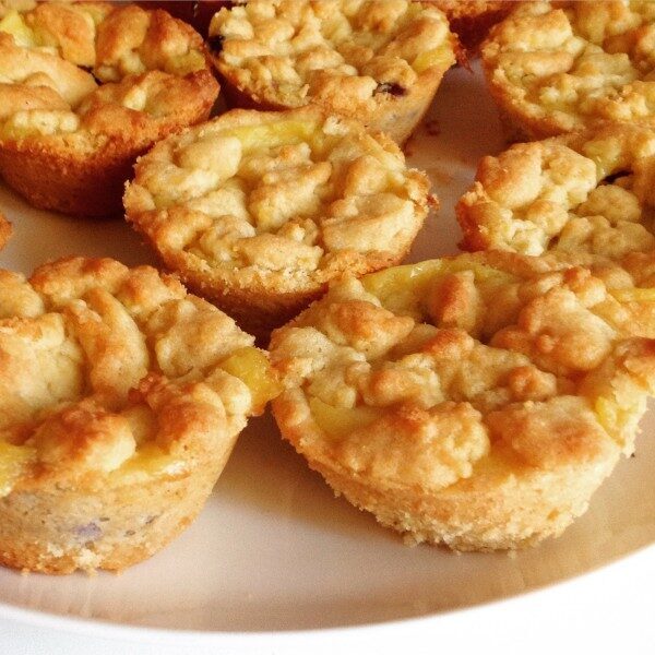 Mini crumble ai mirtilli