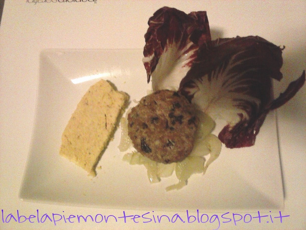 Mini hamburger al radicchio