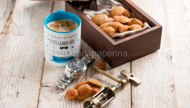 Mini madeleine centro america, un dolce per la festa del papà