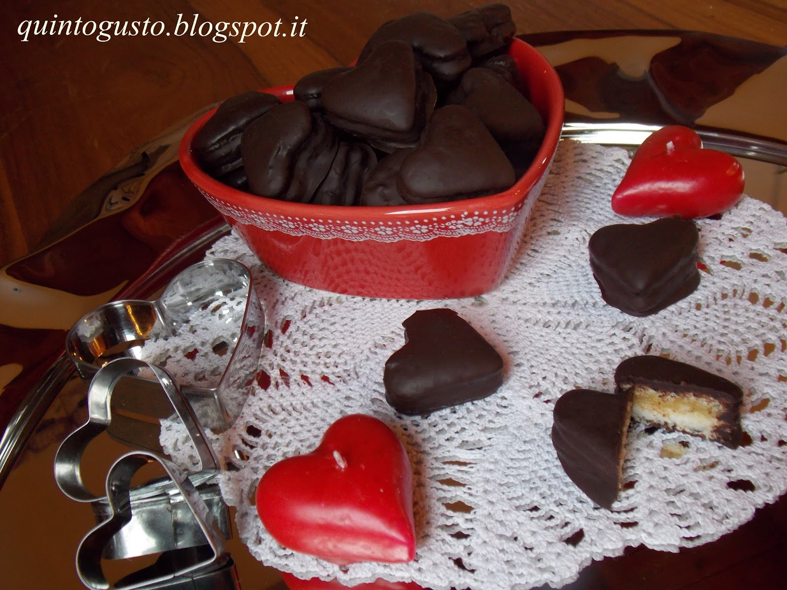 Mini merendine per san valentino