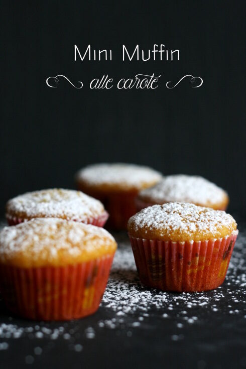 Mini muffin alle carote