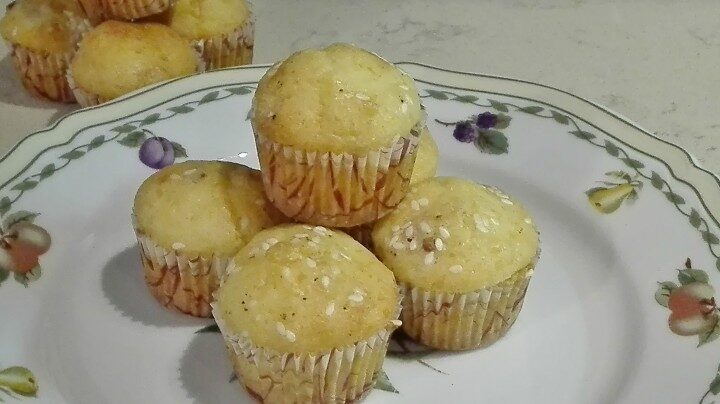 Mini muffin speck e fontina