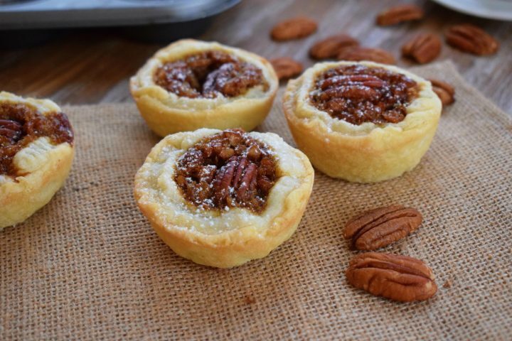 Mini pecan pies