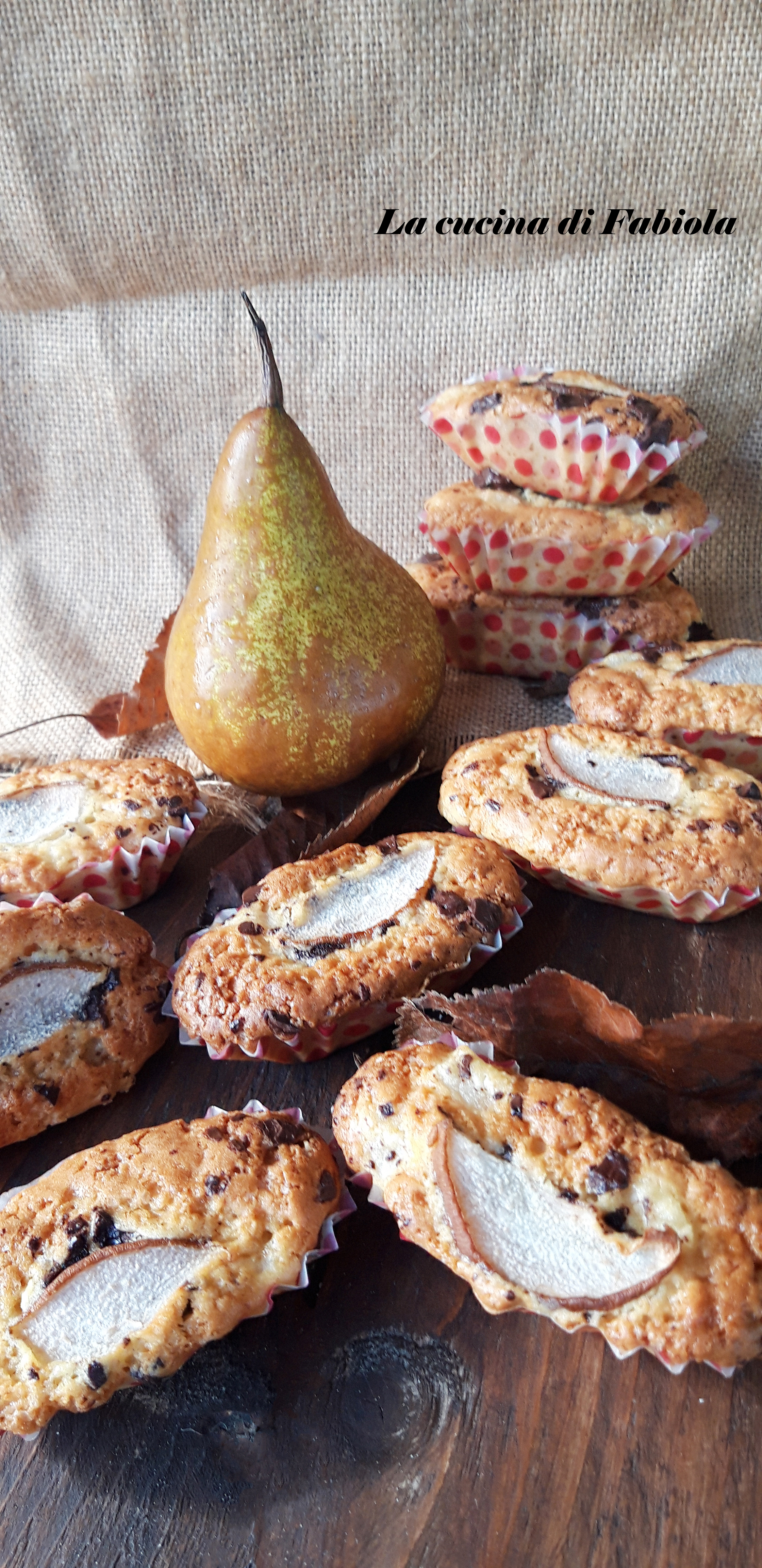 Mini plumcake al farro pera e cannella