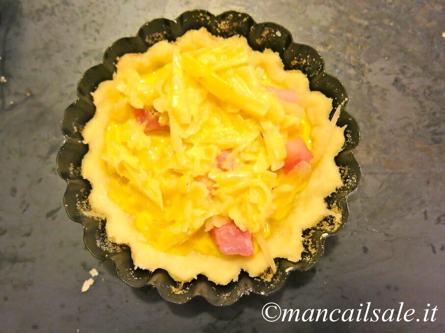 Mini quiche lorraine