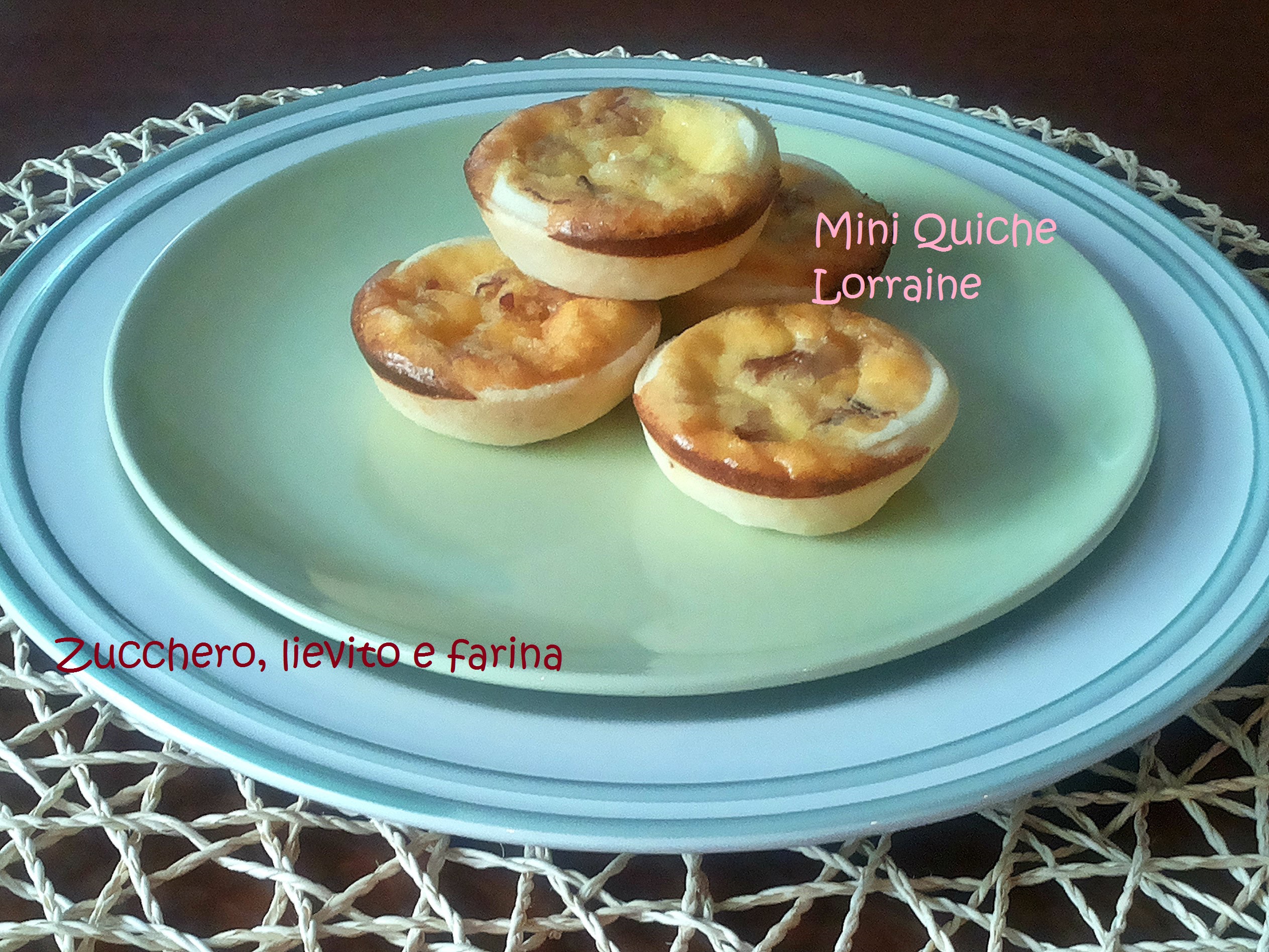 Mini quiche lorraine