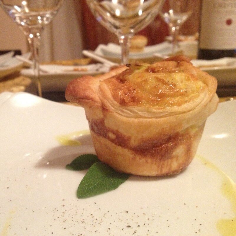 Mini quiches alle verdure