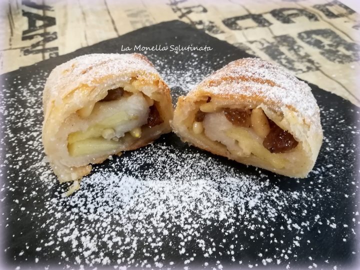 Mini strudel di mele al profumo di cannella