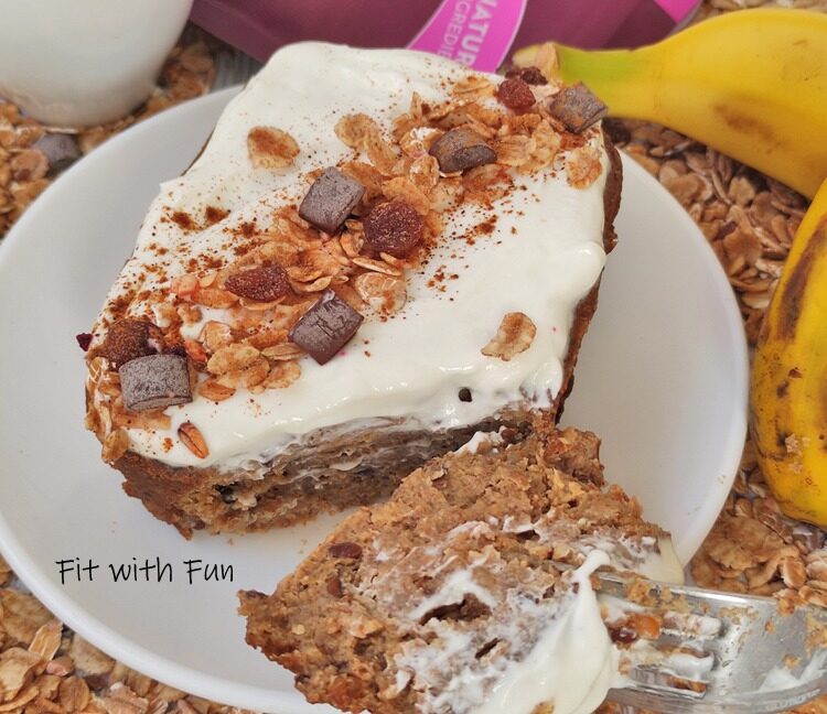 Mini torta di muesli o granola 5 ingredienti sana e proteica