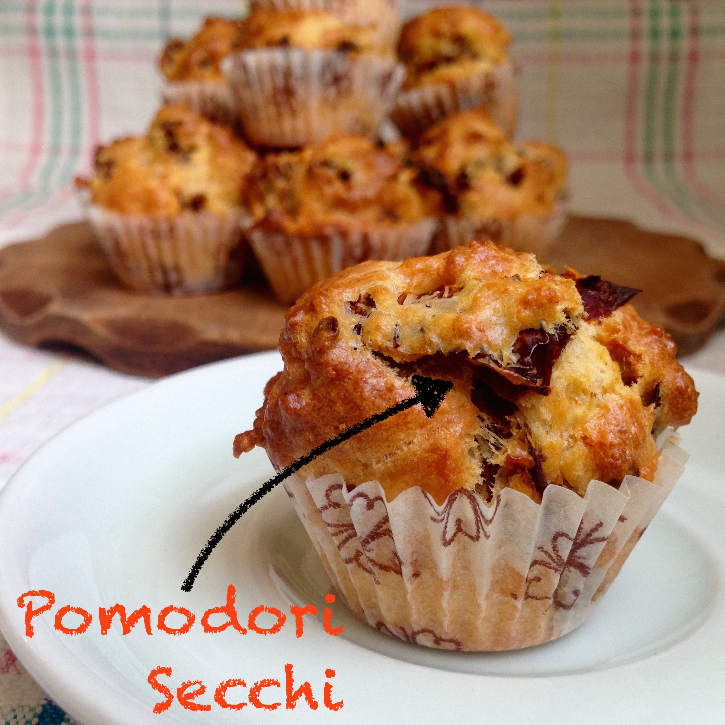 Minimuffin ai pomodori secchi