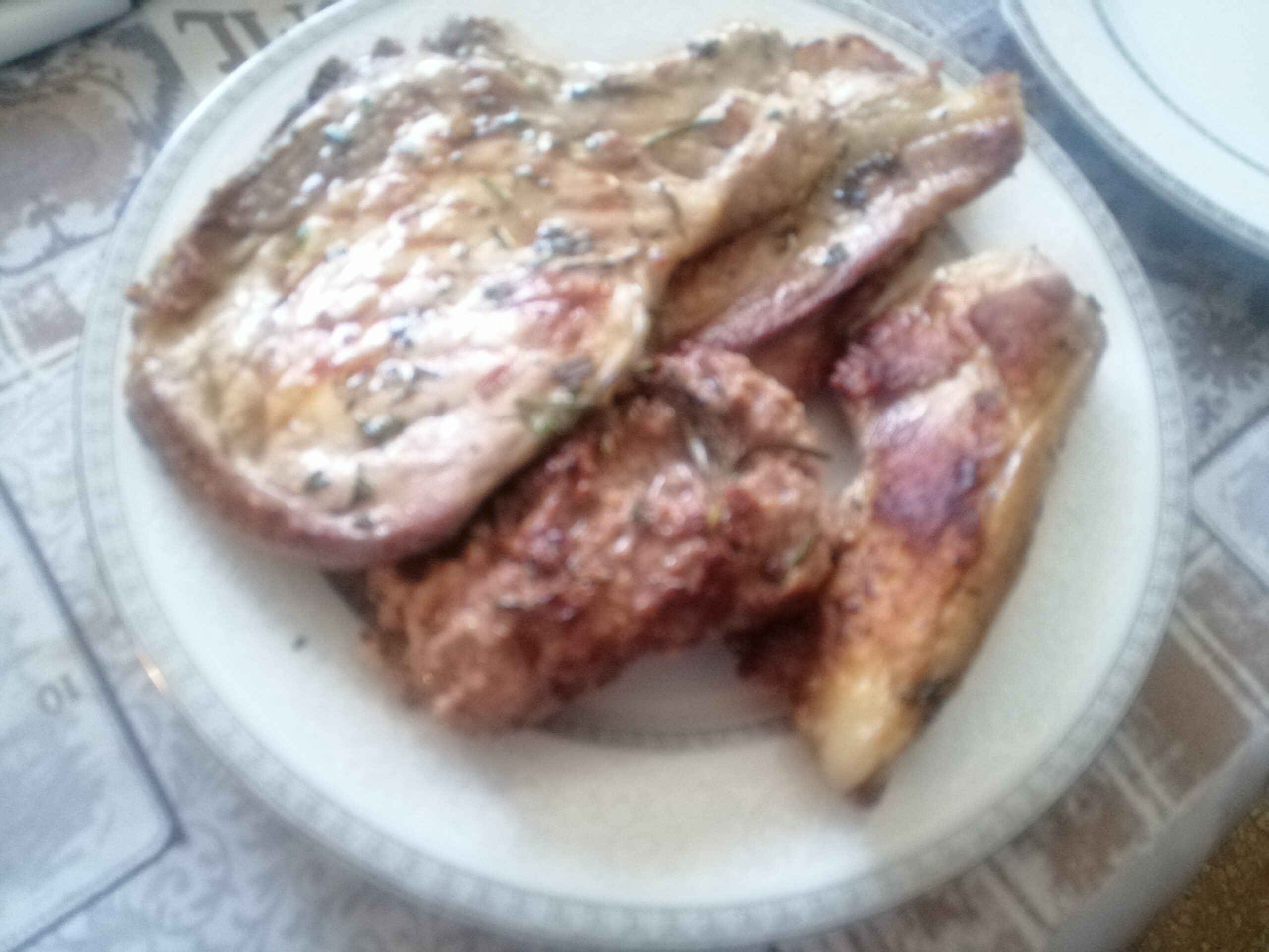 Misto di maiale alla griglia