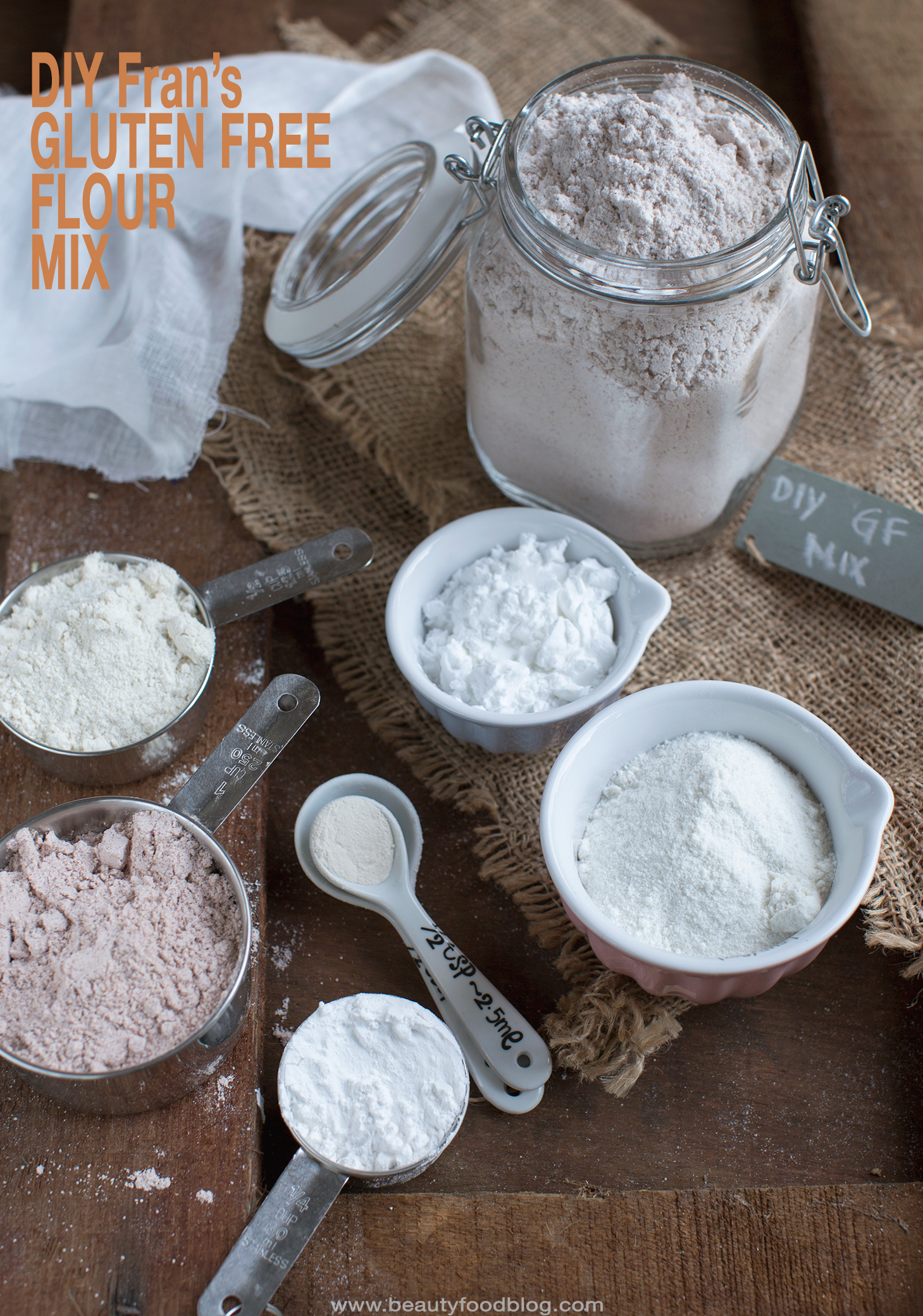 Mix farine senza glutine diy
