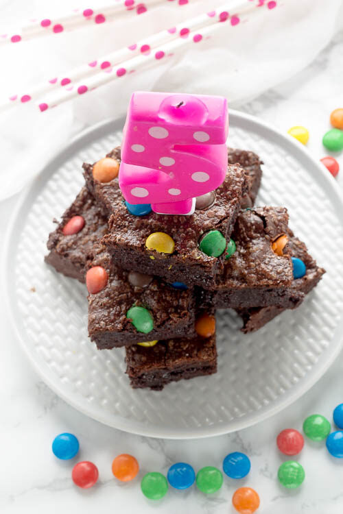 M&m’s brownies