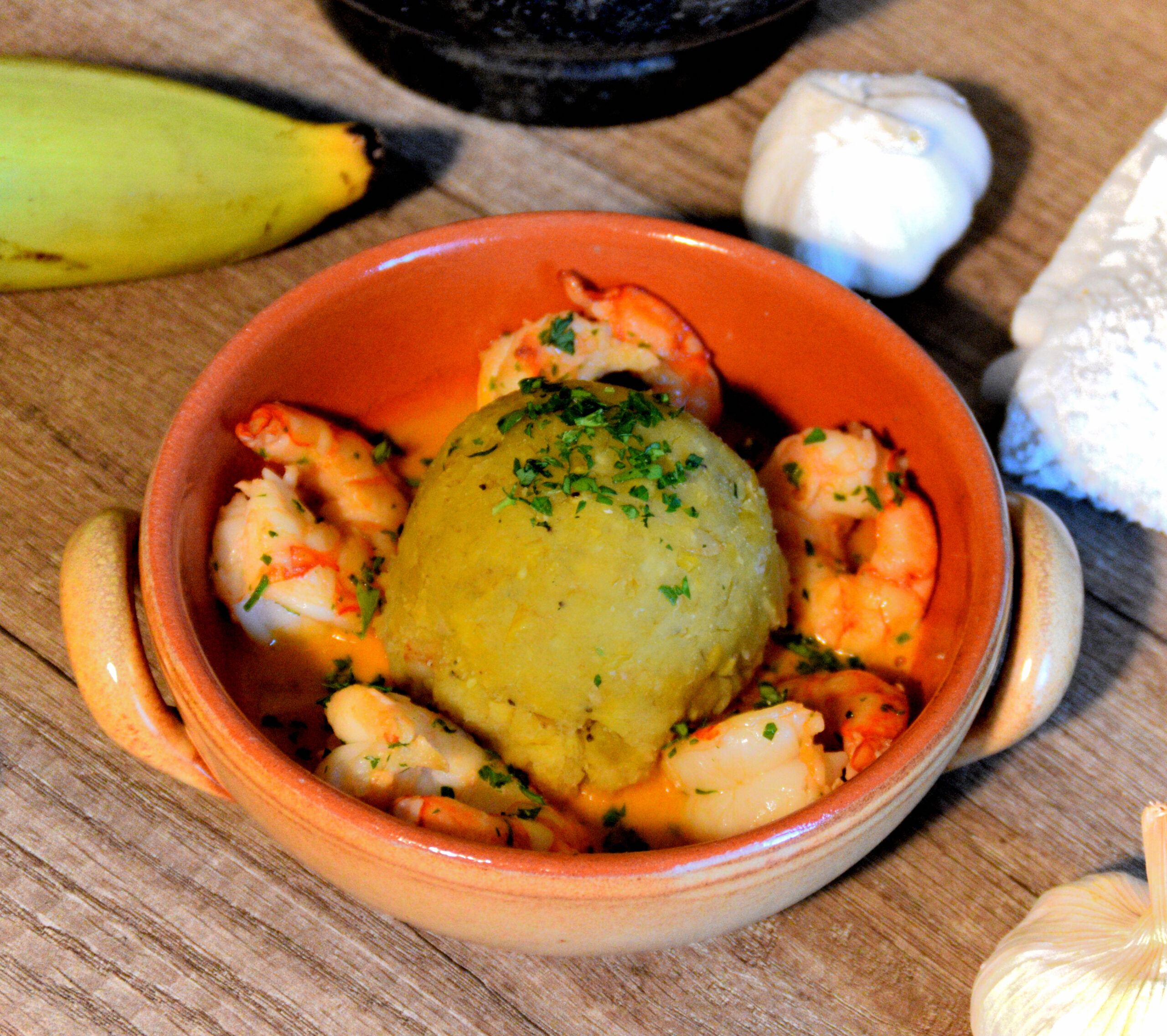 Mofongo ricetta con gamberi: ecco come farlo in casa