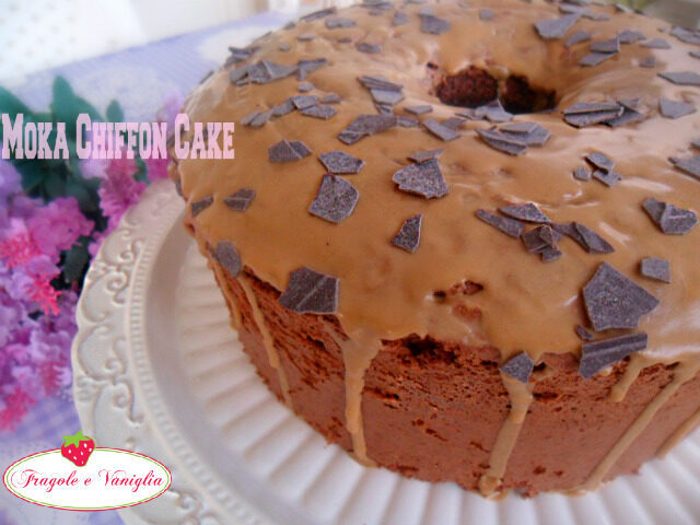 Moka chiffon cake