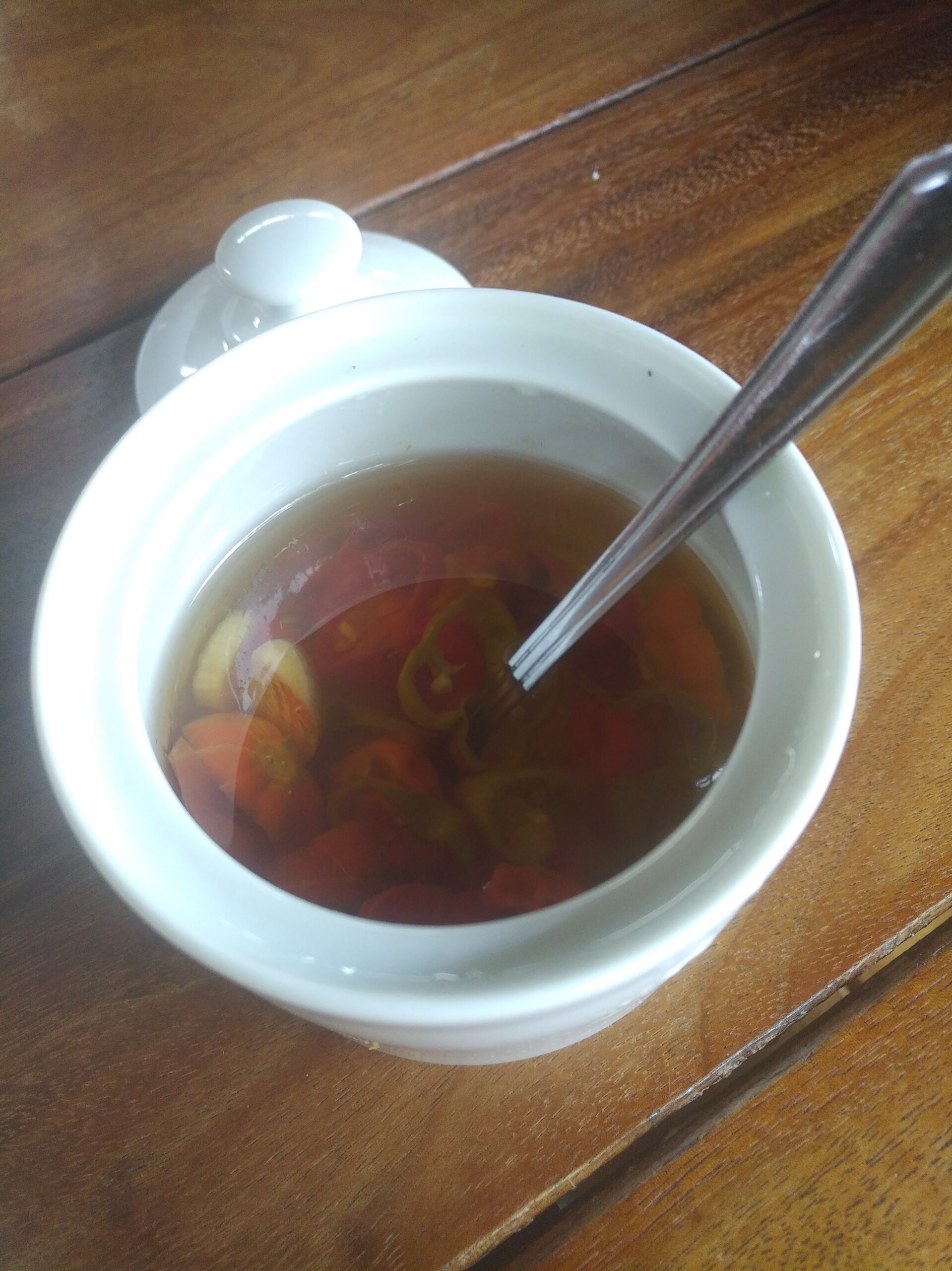 Molho de pimenta baiano