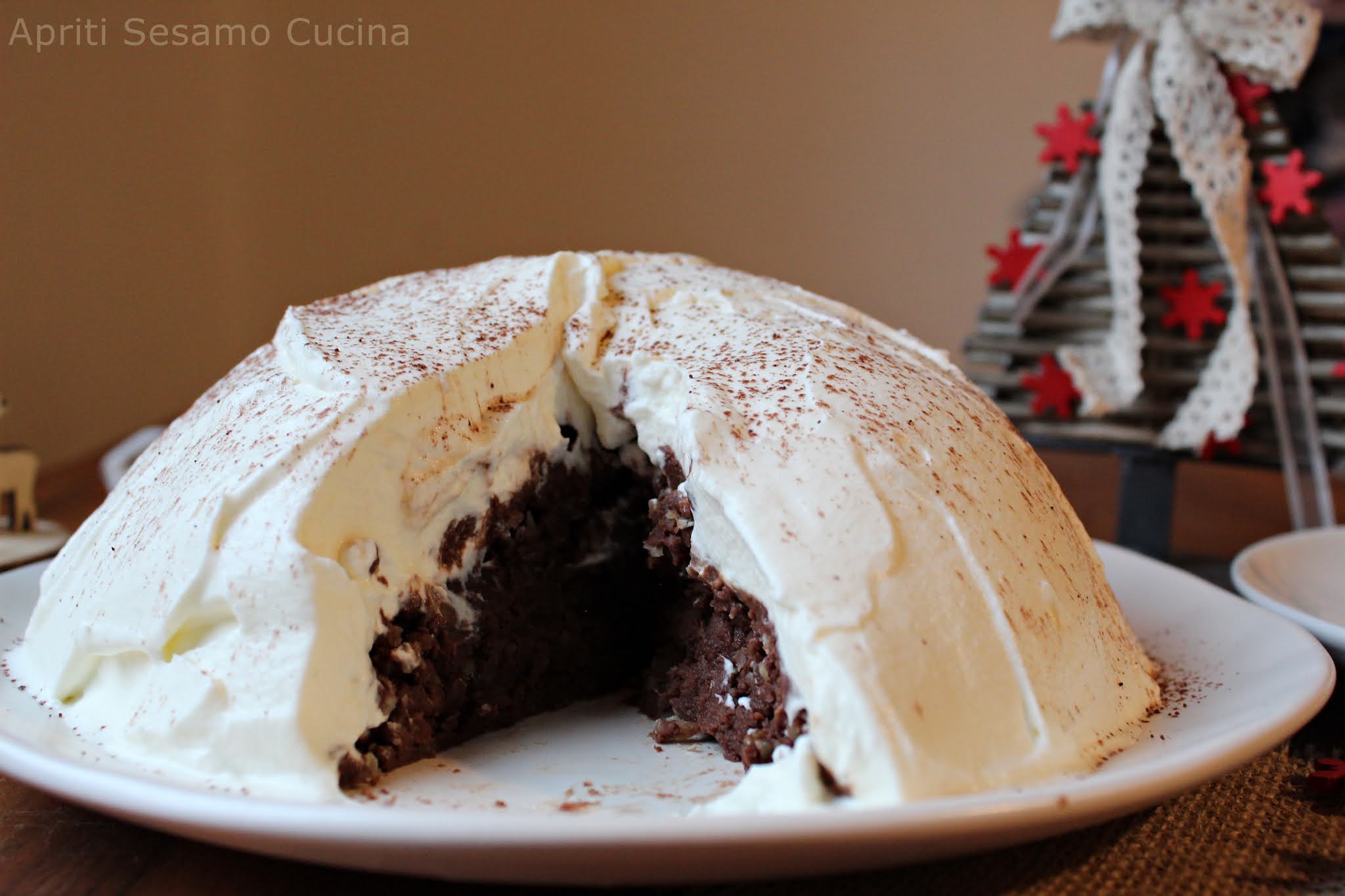 Mont blanc al cioccolato