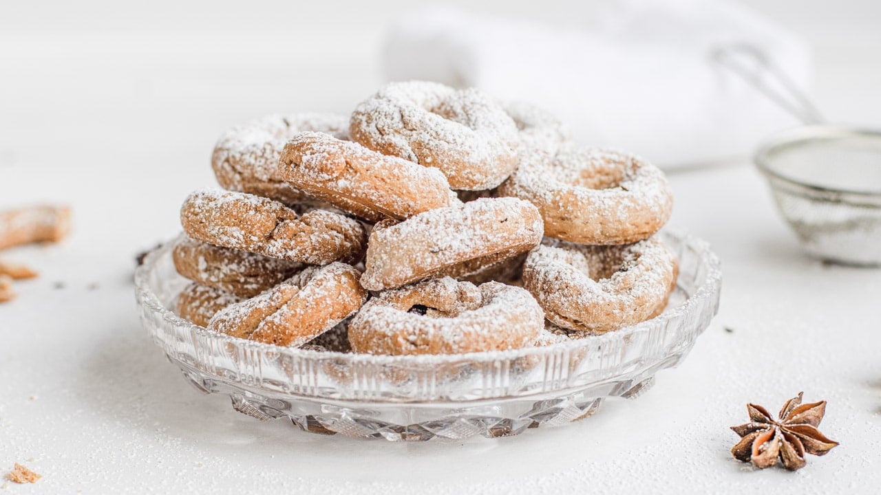 Mostaccioli umbri – biscotti al vino rosso e anice