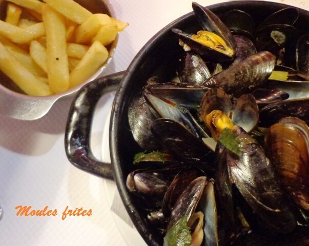 Moules frites, ricetta belga