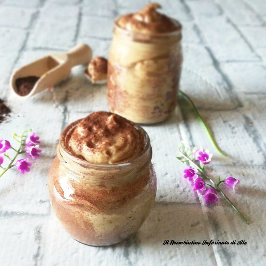 Mousse al caffè e mascarpone.