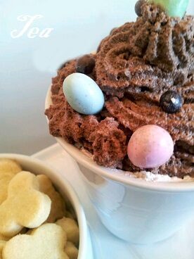 Mousse al cioccolato light
